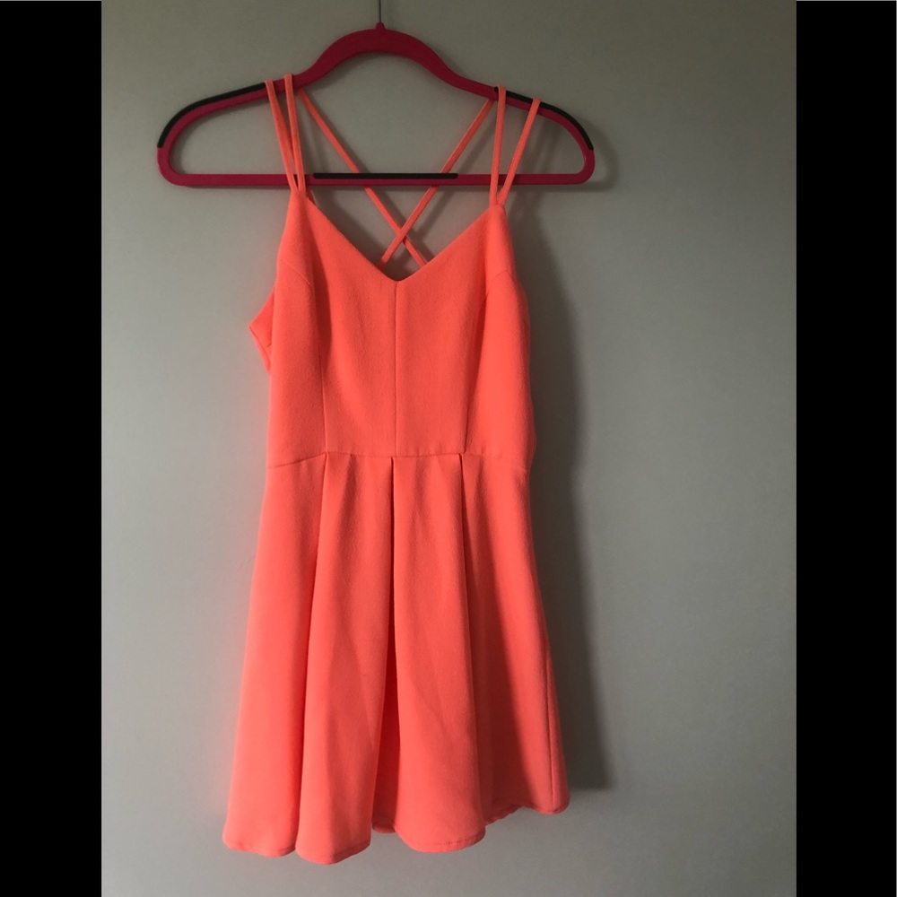hot pink dress